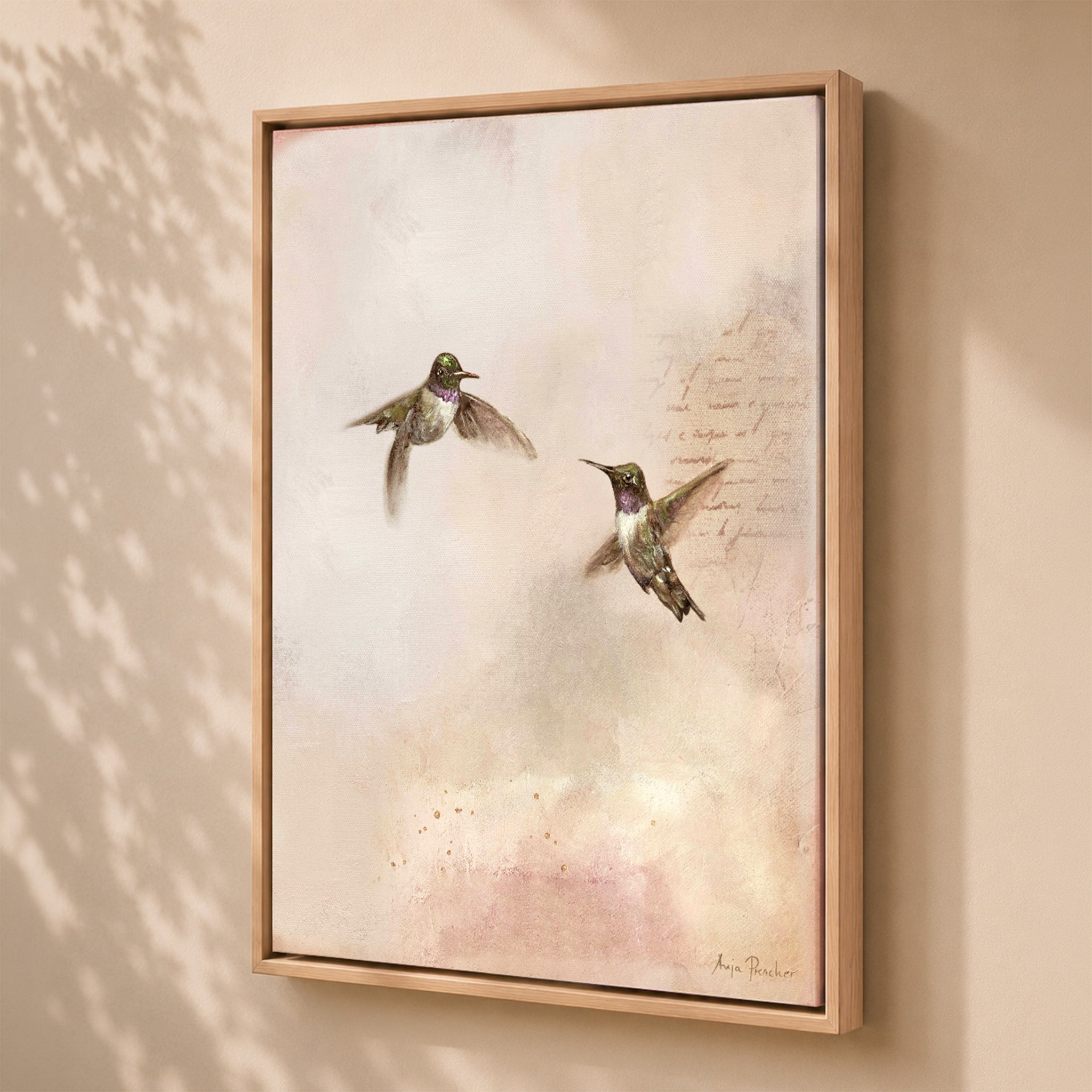Hummingbird Painting 